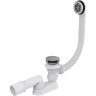Сифон ALCAPLAST A505KM-120 для ванны click/clack металл/пластик, длина 120 см