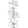 Водоотводящий желоб ALCAPLAST APZ11-950 АНТИВАНДАЛ с решеткой